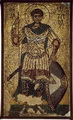 Настенная мозаика. Святой Димитрий. 1108–1113. Киев. Государственная Третьяковская галерея (далее ГТГ)