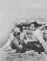 Л.Артемова (Никанорова) с мужем Жоржем Артемовым на Корсике. Конец 1920-х годов. Частный архив, Франция