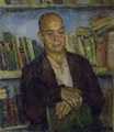 Р.Р.Фальк. Портрет В.Б.Шкловского. 1948. Холст, масло. ГЛМ