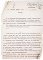 Страница первоначального текста рассказа А.И.Солженицына «Матрёнин двор» (авторское название — «Не стоит село без праведника»). Январь 1961 года