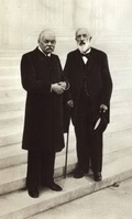И.В.Цветаев и Ю.С.Нечаев-Мальцов перед открытием музея. 1912