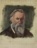 А.И.Герцен. Портрет работы Н.А.Герцен. 1866–1867