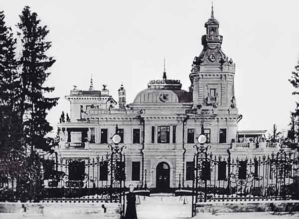 Дом М.С.Грачева в Ховрине. Фото начала XX века 
