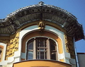 Завершение фасадного эркера доходного дома И.П.Исакова на Пречистенке. 2009
