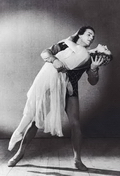 Галина Уланова и Юрий Жданов в балете «Ромео и Джульетта» на сцене театра «Ковент-Гарден». Лондон. 1956