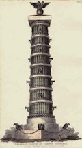  . Colossal column of French ordnance (    ; ). 1813. , 