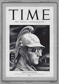 Обложка журнала «Time» (1942) с портретом Д.Д.Шостаковича. Из архива Д.Д.Шостаковича