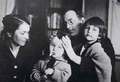 Борис Пильняк с женой М.А.Соколовой и детьми Наташей и Андреем. 1923. Коломна