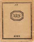 Обложка журнала «Ars». 1919. № 1