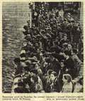 Эвакуация детей из Бильбао. Фото из газеты «Правда» от 18 мая 1937 года