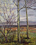 Весенний пейзаж. 1925–1926. Холст, масло. Галерея АВА. Нью-Йорк