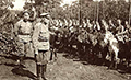 Уход сотни Донского полка. Смолева, Галиция. Май 1916 года. Публикуется впервые