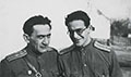Ф.М.Левин и Е.Г.Эткинд. Австрия. 28 апреля 1945 года. Из архива семьи Левиных