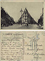 Почтовая карточка с видом Итальянского бульвара (Boulevard des Italiens) и бульвара Осман (Boulevard Haussmann) в Париже, отправленная Р.Р.Фальком сыну из Парижа. Август 1929 года. РГАЛИ. Публикуется впервые