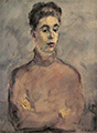 Р.Р.Фальк. Портрет сына. 1941. Акварель. Пензенская областная картинная галерея