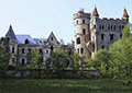 Парковый фасад замка в Муромцеве. Фото автора. 2007