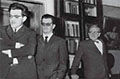 Л.А.Зильбер с сыновьями Львом и Федором. Зима 1965–1966 года