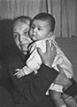 Е.А.Реформатская с внучкой Машей. Ноябрь 1938 года
