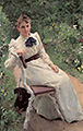 Портрет О.Ф.Томара. 1892. Холст, масло. Национальный художественный музей Республики Беларусь