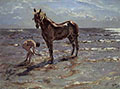 Купание лошади. 1905. Холст, масло. ГРМ