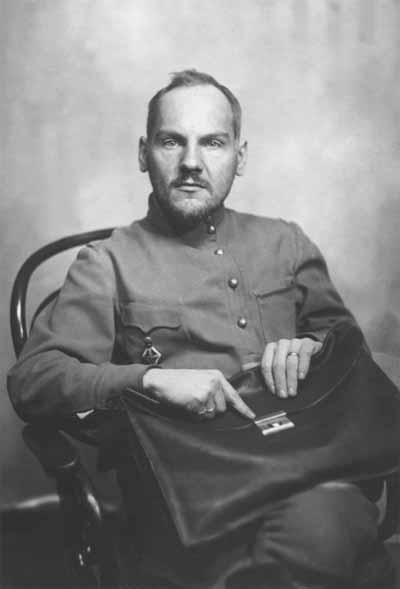 Н.В.Крыленко — первый советский Верховный главнокомандующий. 1918. РГАСПИ
