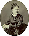 Елизавета Васильевна Шапошникова. Конец 1870-х годов. Из собрания М.Б.Шапошникова