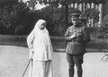 Е.К.Брешко-Брешковская и А.Ф.Керенский. Сентябрь 1917 года