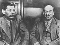 А.М.Горький и А.В.Луначарский. 1928