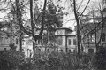 Усадебный дом в Покровском-Стрешневе. Вид из парка. Фото 1914 года