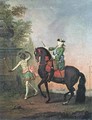 Г.Х.Гроот. Портрет Елизаветы Петровны на коне с арапчонком. 1743. Холст, масло. ГТГ
