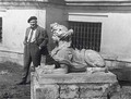 В.А.Милашевский в Кускове. 1970-е годы. Фотография. ОР ГТГ. Публикуется впервые