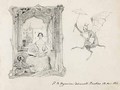 Г.Г.Гагарин. Рисунок из альбома А.А.Оленина. 1830-е годы. Карандаш. ГМП*