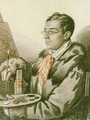 К.Гампельн. Автопортрет. 1820–1826. Итальянский карандаш, сангина. ГРМ