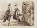 Князь А.И.Долгоруков. Рисунок из альбома А.А.Оленина. 1830-е годы. Сепия. ГМП*