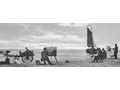 Художники на пляже Катвейка. Фотография. Около 1910 года. Музей Катвейка