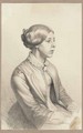 Герхардт фон Рейтерн. Портрет Елизаветы Жуковской. 1852. Карандаш(*)