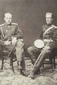 П.П.Шувалов с отцом, графом Павлом Андреевичем (слева). Петербург.Около 1880 года