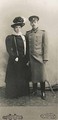 Александра Илларионовна с братом Александром. Тифлис. 1908