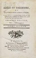 Ж.-Ф. Жанлис. Адель и Теодор, или Письма о воспитании. T. 2. Париж. 1782