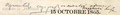 «Колокол». № 206 от 15 октября 1865 года. Фрагмент. Надпись А.И.Герцена