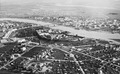 Новгород. Вид на Софийскую часть с Кремлем и Торговую часть с окрестностями. 1954
