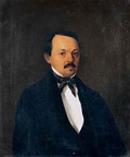 Неизвестный художник. Портрет Льва Абрамовича Боратынского. Около 1850 года. Тамбовский областной краеведческий музей