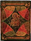 Икона «Неопалимая Купина». Россия. XVII век. 133x100 см. ГЭ