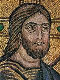Христос. Фрагмент мозаики «Евхаристия» в соборе св.Софии Киевской. 1037–1061