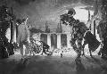 А.Н.Бенуа. Итальянская комедия. 1906. Бумага на холсте, масло