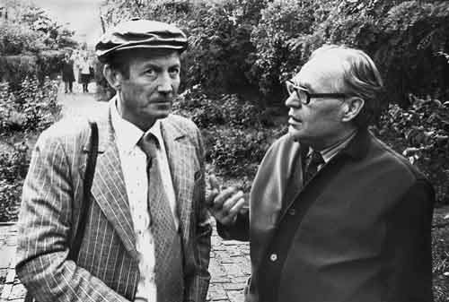 Е.А.Евтушенко и Г.В.Мясников. 1982
