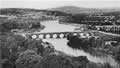 Севр. Мост через Сену. Вид на Сен-Клу, Сьюрент и город Валерьен. Почтовая открытка 1920-х годов