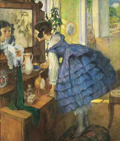 О.Л.Делла-Вос-Кардовская. Маленькая женщина. 1910

