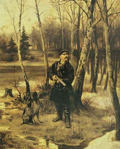 И.М.Прянишников. На тяге. 1881
