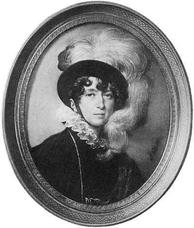 И.М.Жерен. Портрет графини В.Н.Головиной. 1800-е годы 

